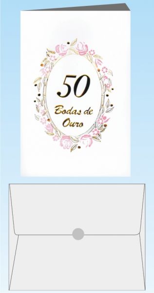 Convites para casamento 3031 c/ 100un