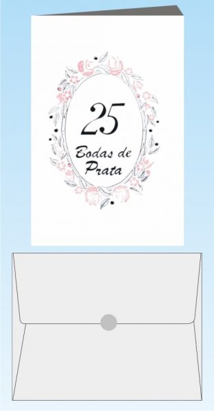 Convites para casamento 3032 c/ 100un